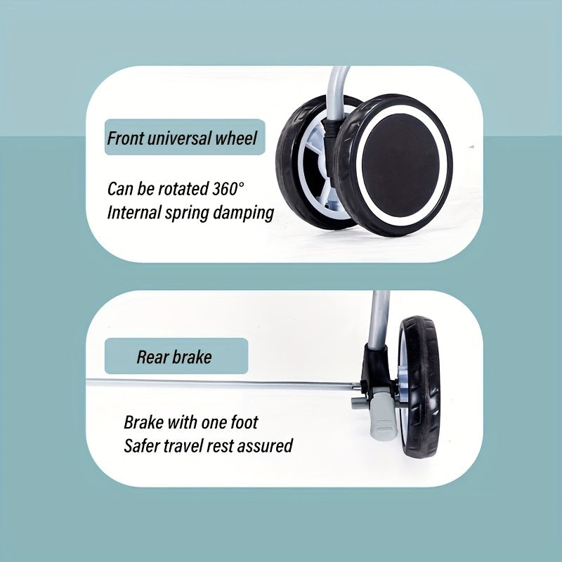 Pet Trolley Foldable Trolley Pets Stroller Puppy Stroller Cat Stroller Dog Stroller Dog Trolley