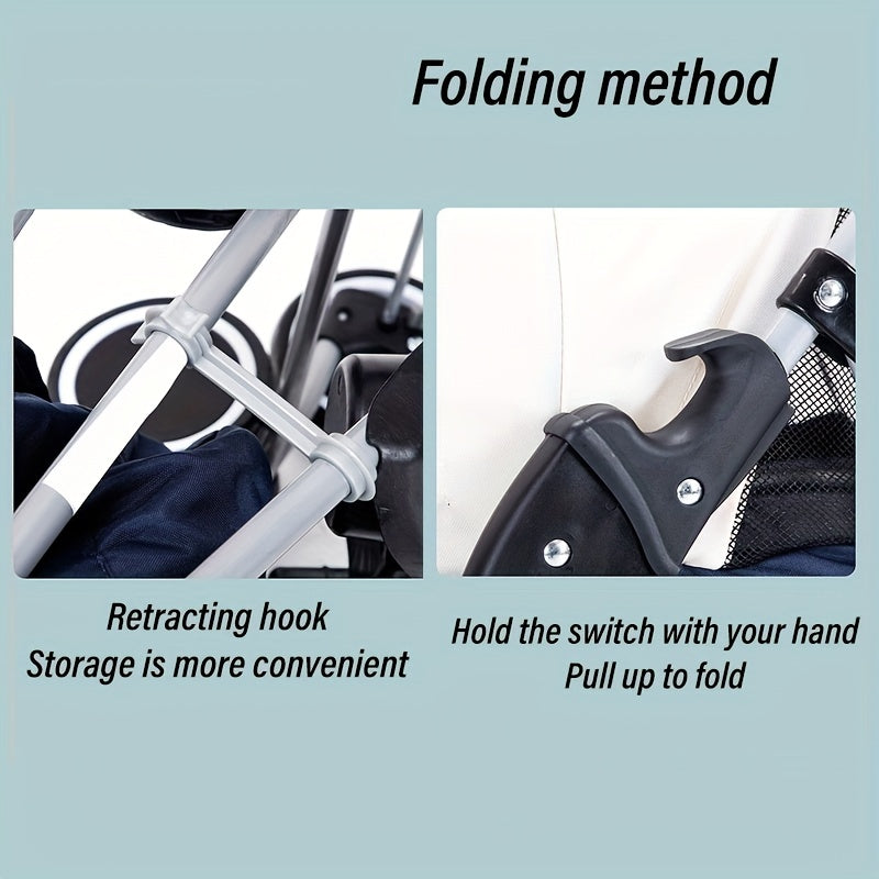 Pet Trolley Foldable Trolley Pets Stroller Puppy Stroller Cat Stroller Dog Stroller Dog Trolley