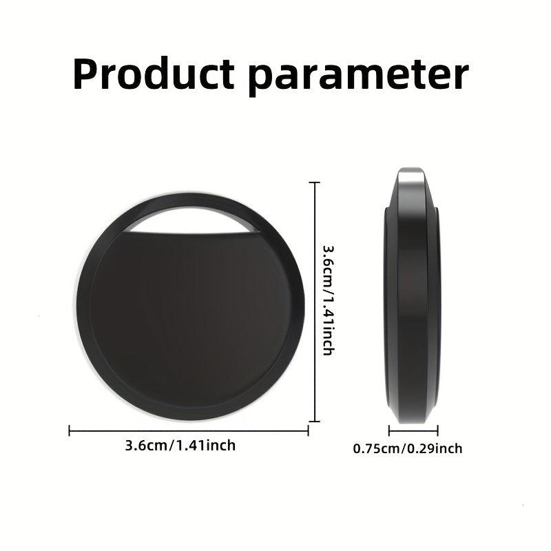 4pcs GPS Smart Anti-Lost Tracker, Real-Time Tracking, No Installation Required, Suitable for Pets, Bags, Luggage, Bicycles, Cars Compatible with iOS System Find My App, Anti-Lost Worry-Free (Limited to iOS), Gp Tag, Gp Tracke