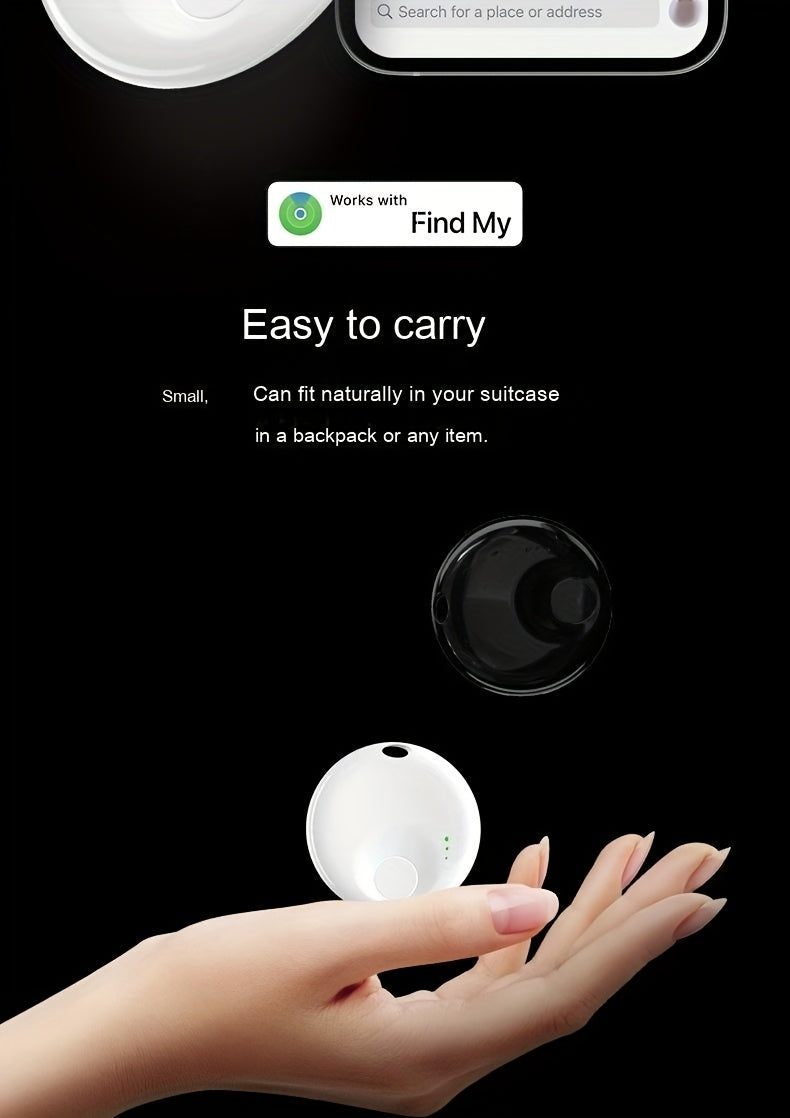 Work with Find My APP Key Finder Locator Anti-Loss Device for Pets & Chidrens Smart Wireless Luggage Tracker GPS Locator for Car /Wallet /Bag