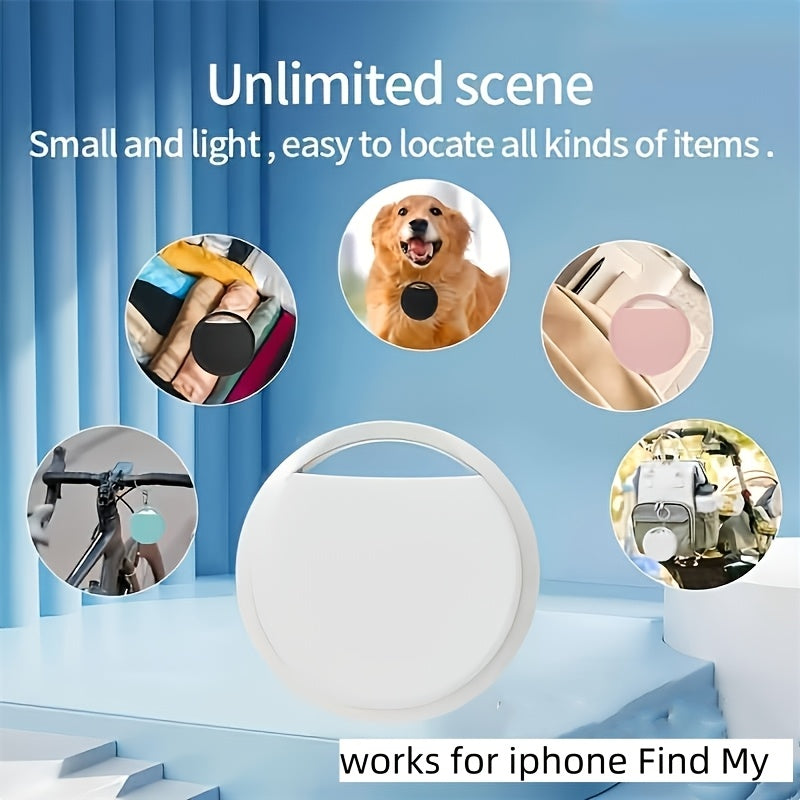 4pcs GPS Smart Anti-Lost Tracker, Real-Time Tracking, No Installation Required, Suitable for Pets, Bags, Luggage, Bicycles, Cars Compatible with iOS System Find My App, Anti-Lost Worry-Free (Limited to iOS), Gp Tag, Gp Tracke