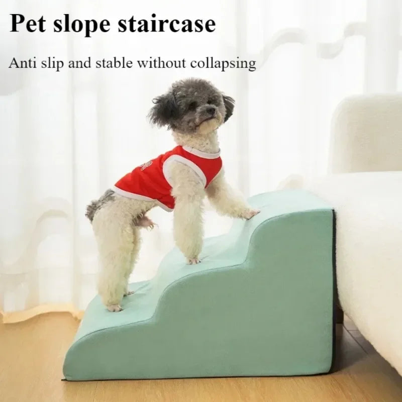 2/3 Pet Step Stair Dog Cat Ramp Ladder Protect Dogs Sofa Removable Washable Training Pet Secure Ramp Stairs Pets Supplies Gifts