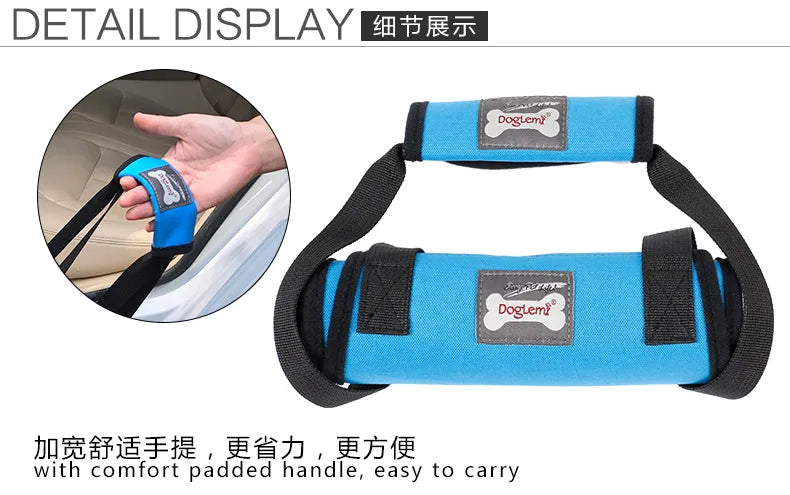 Pet Support Sling For Old Dogs - Adjustable Dog Lift Sling Harness For Back Legs To Help Weak Legs Stand Up, Aid Assist Tool