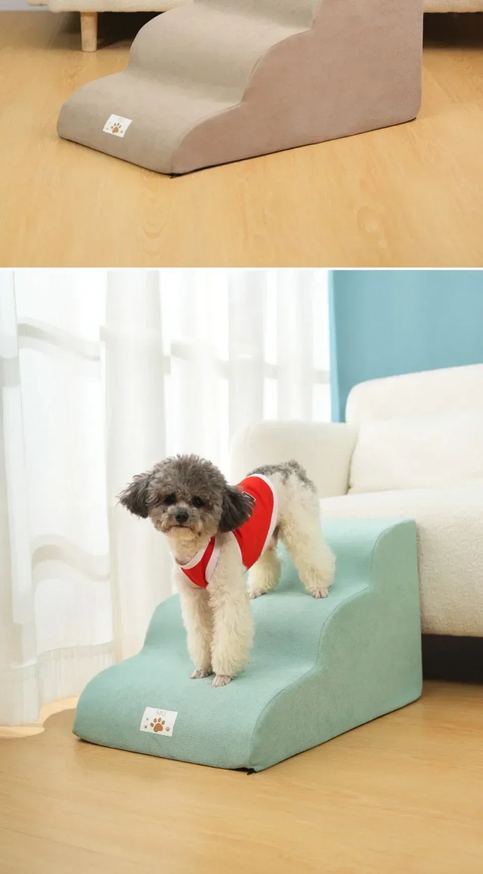 2/3 Pet Step Stair Dog Cat Ramp Ladder Protect Dogs Sofa Removable Washable Training Pet Secure Ramp Stairs Pets Supplies Gifts