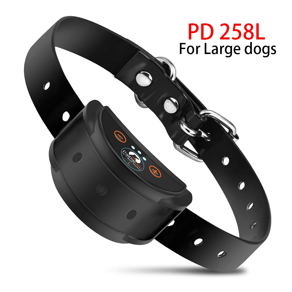 Dog Anti-Bark Collar for Large Dogs , Static Shock & Vibration Training Collar with 5 Adjustable Sensitivity Levels Beep & Shock