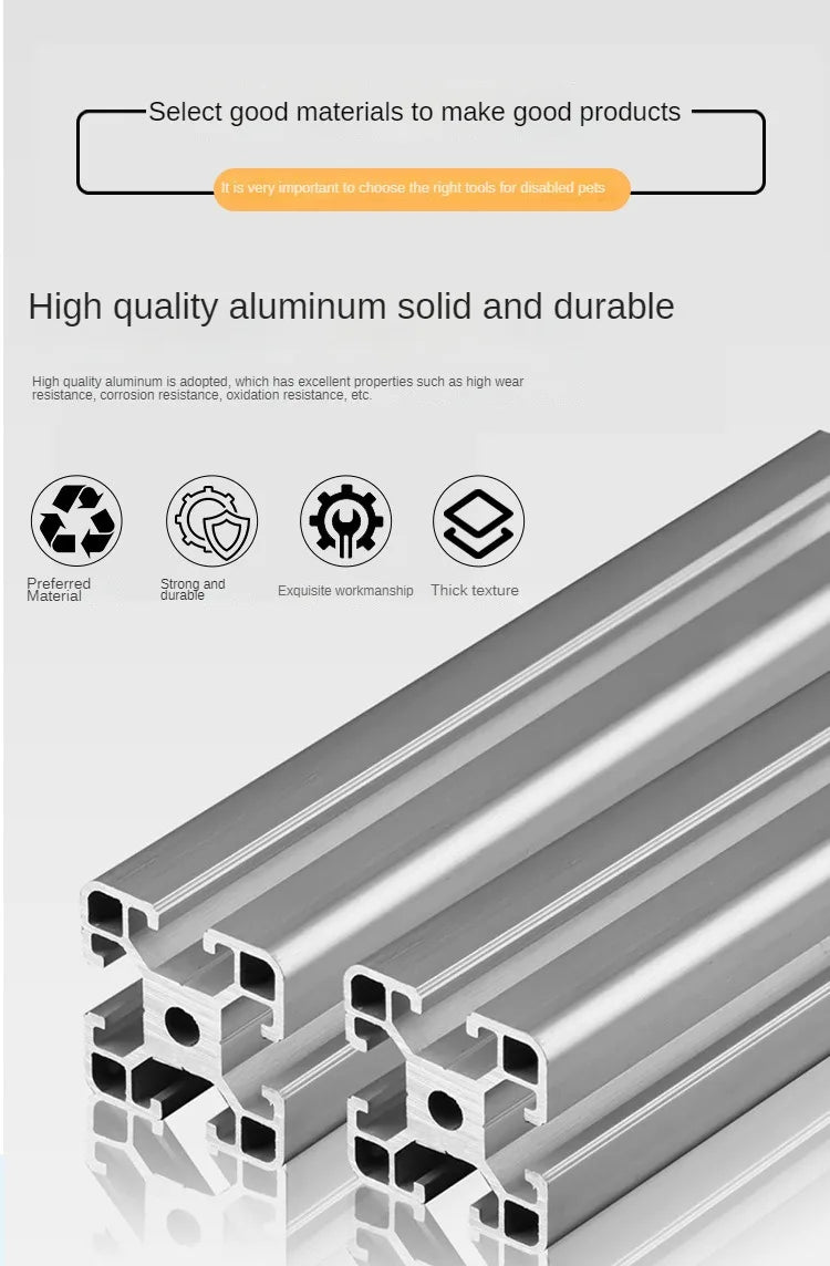 Four-wheeled Double-deck Assistance Car Rehabilitation Dog Leg Assistance Car Medium and Large Disabled Dog Scooter Pet Supplies