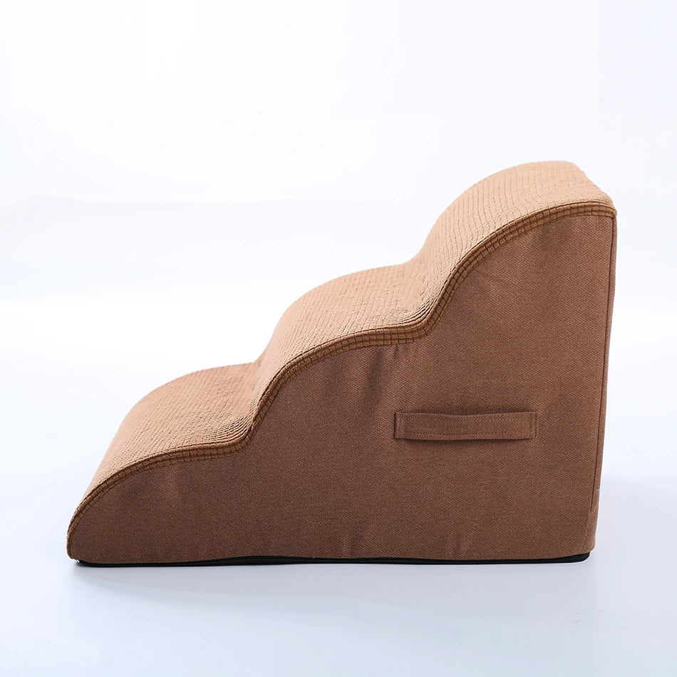 Cat Dog Ladder Pet Dog Ramp 3 Steps Stairs Puppy Stairs Pet Supplies Climbing Ramp Steps for Older Dogs and Pets With Joint Pain