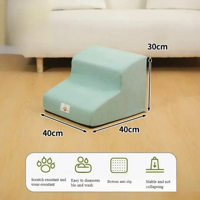 2/3 Pet Step Stair Dog Cat Ramp Ladder Protect Dogs Sofa Removable Washable Training Pet Secure Ramp Stairs Pets Supplies Gifts
