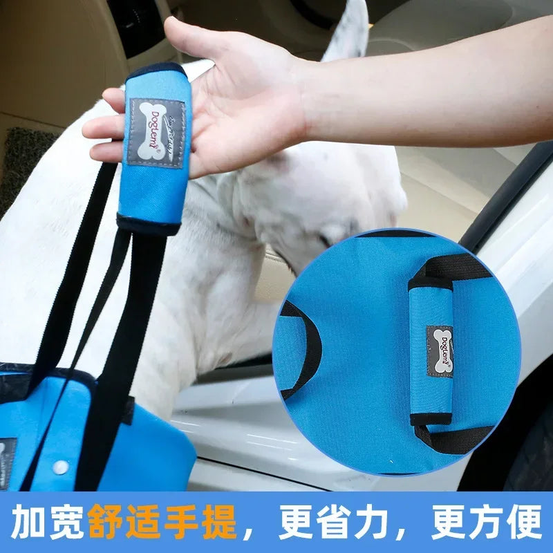 Pet Support Sling For Old Dogs - Adjustable Dog Lift Sling Harness For Back Legs To Help Weak Legs Stand Up, Aid Assist Tool