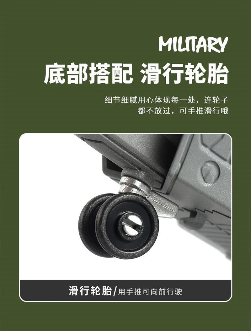Série de blocs de construction militaires créatifs : avion de chasse polyvalent F22, char de combat principal, maquette d'hélicoptère M1A2, jouets pour garçon, cadeau de Noël