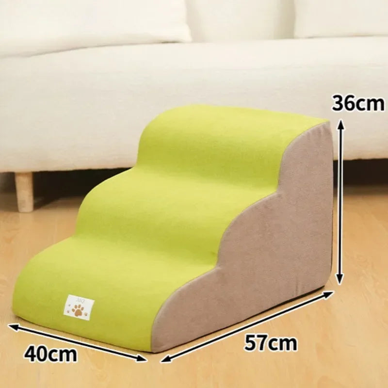 2/3 Pet Step Stair Dog Cat Ramp Ladder Protect Dogs Sofa Removable Washable Training Pet Secure Ramp Stairs Pets Supplies Gifts