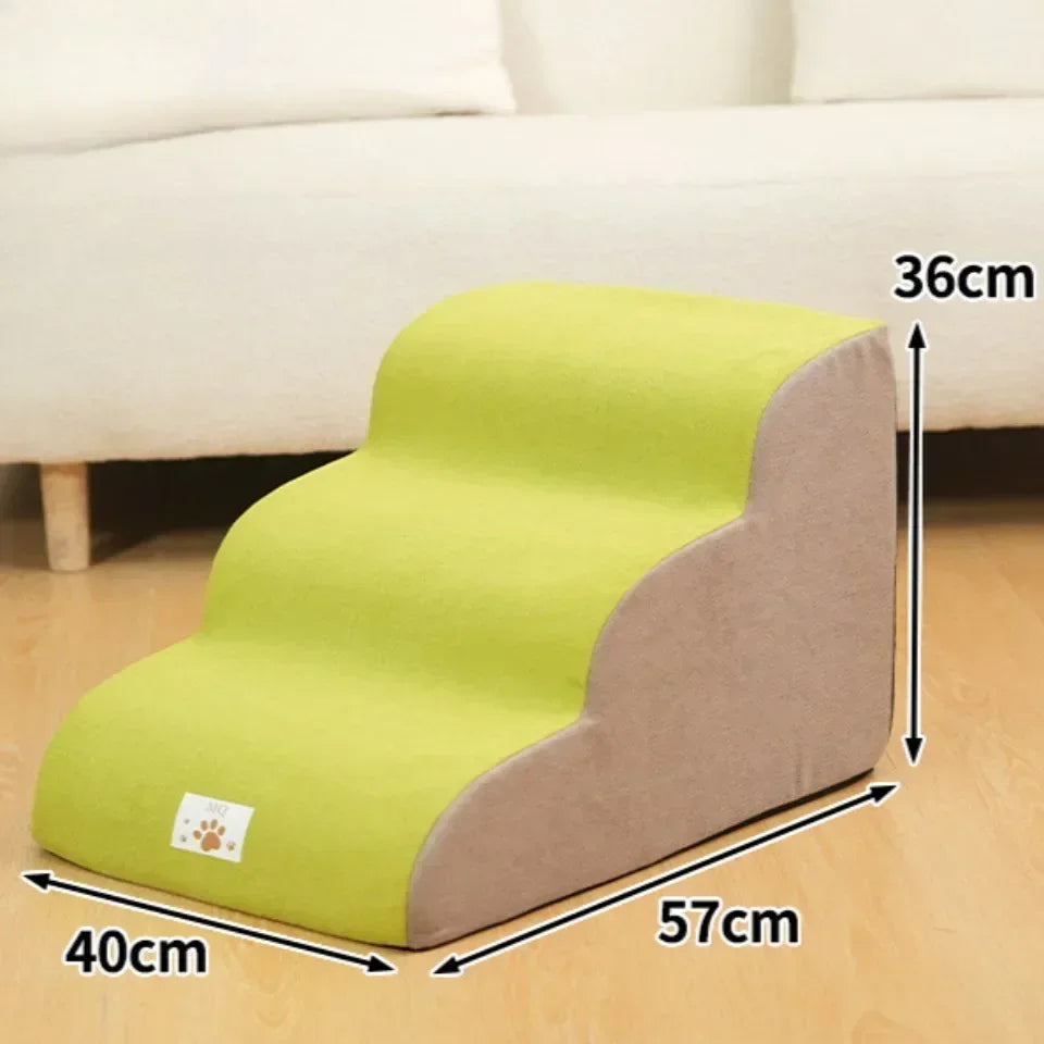 2/3 Pet Step Stair Dog Cat Ramp Ladder Protect Dogs Sofa Removable Washable Training Pet Secure Ramp Stairs Pets Supplies Gifts