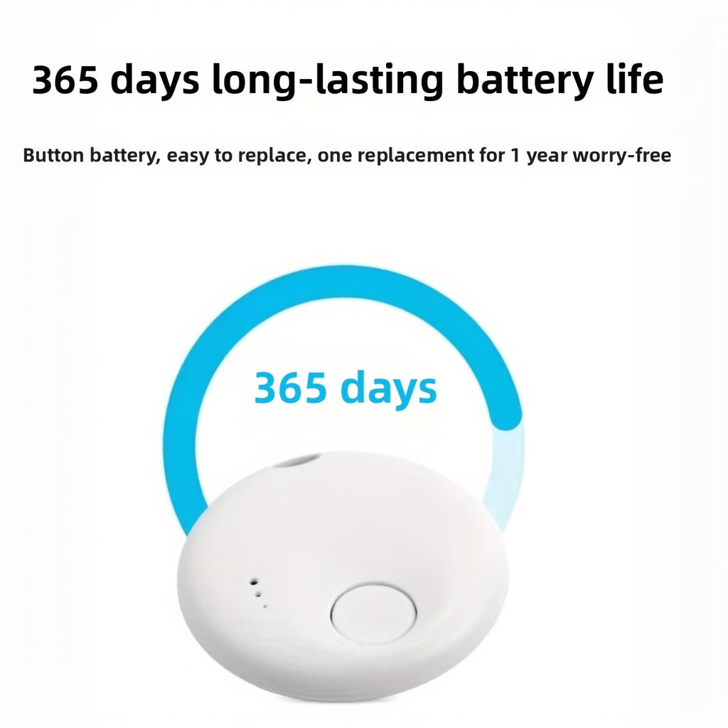 Work with Find My APP Key Finder Locator Anti-Loss Device for Pets & Chidrens Smart Wireless Luggage Tracker GPS Locator for Car /Wallet /Bag