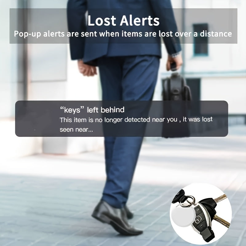 4pcs GPS Smart Anti-Lost Tracker, Real-Time Tracking, No Installation Required, Suitable for Pets, Bags, Luggage, Bicycles, Cars Compatible with iOS System Find My App, Anti-Lost Worry-Free (Limited to iOS), Gp Tag, Gp Tracke